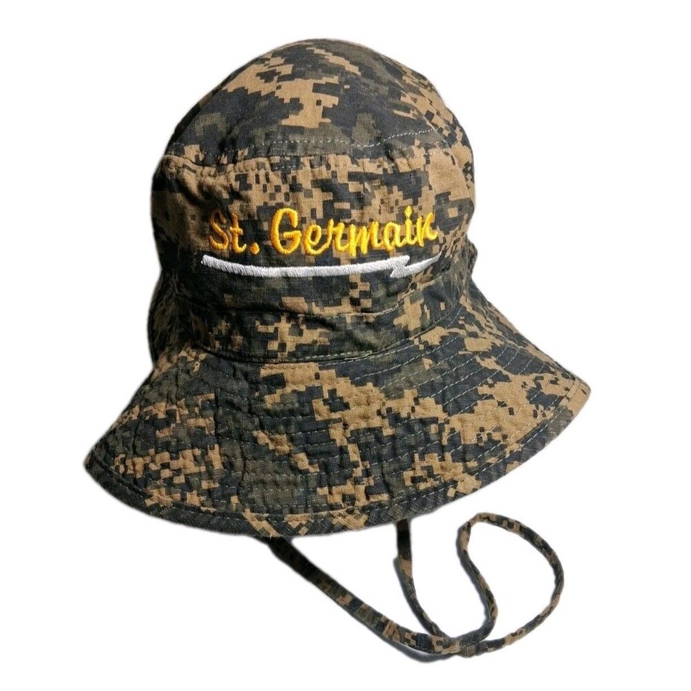St. Germain By Jhats Bucketβ Hat Digital Camo Cap Fishing Boonie Size 58 CM